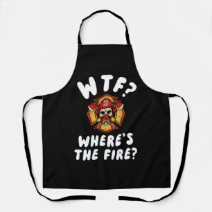 WTF Wo ist der Feuerwehrmann? Schürze