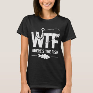 WTF Wo ist der Fisch T-Shirt