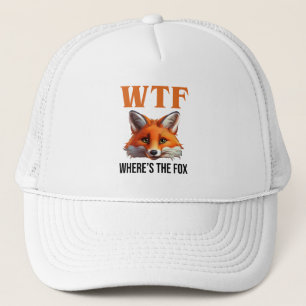WTF - Wo ist der Fuchs? Truckerkappe
