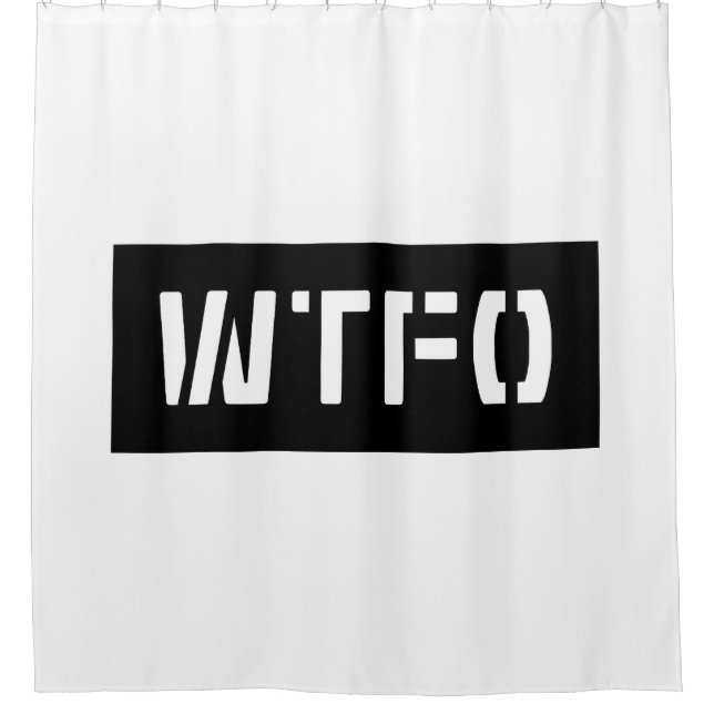 WTFO DUSCHVORHANG (Vorderseite)