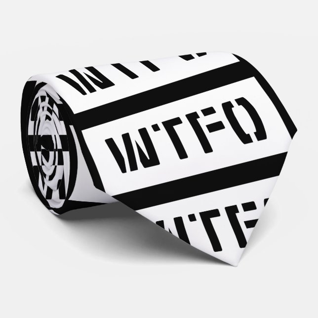 WTFO KRAWATTE (Gerollt)