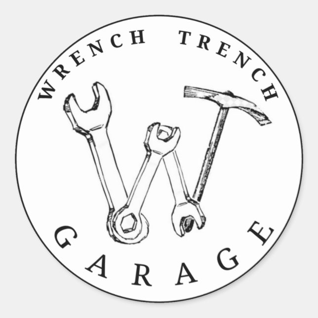 WTG White Sticker (Vorderseite)