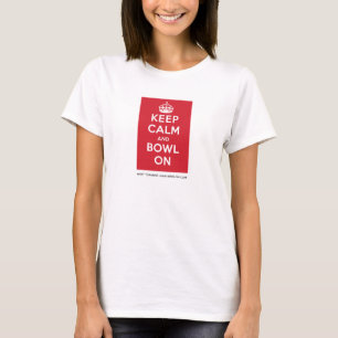 WTLBC "behalten Ruhe und Schüssel auf" - Licht T-Shirt
