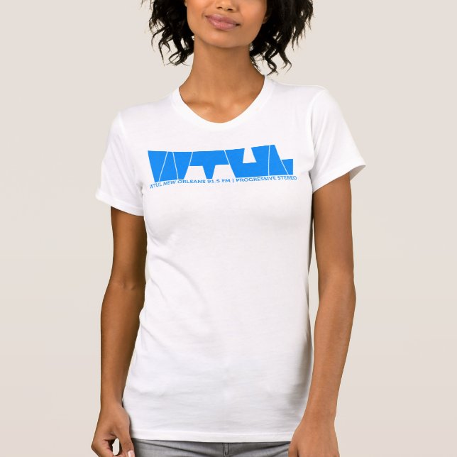 WTUL Radiosender-Trägershirt T-Shirt (Vorderseite)