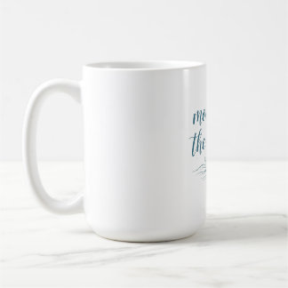 Wu-Wei-Fluss-Tasse 'Mit der Strömung gehen' Kaffeetasse