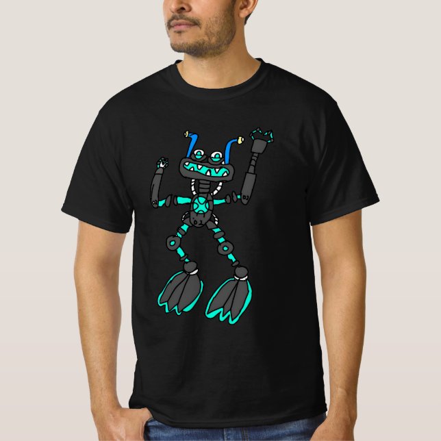 Wubbox Hellgrün T-Shirt (Vorderseite)