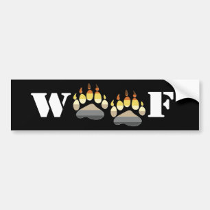 Wuff Autoaufkleber
