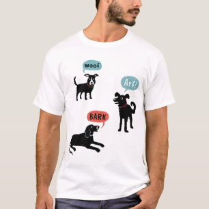Wuff Bellen Arf Woooo T-Shirt