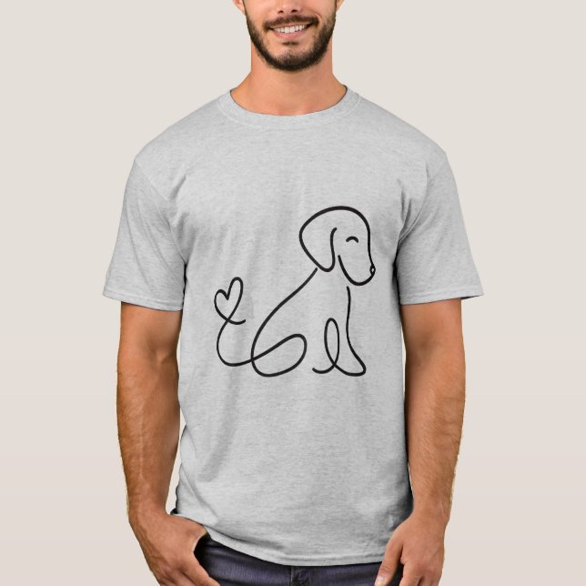 Wuff! T-Shirt (Vorderseite)