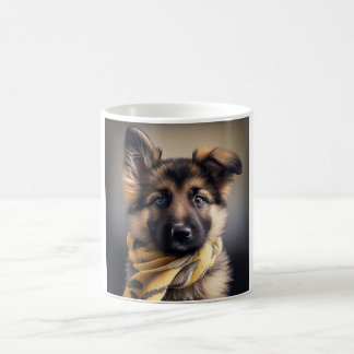 Wuffles The German Shepard Classic Tasse, 325 ml Kaffeetasse