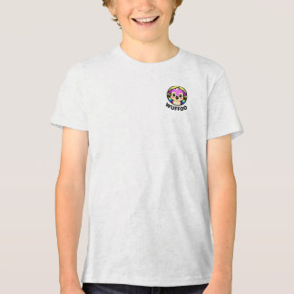 Wuffoo-Abenteuer Süßes Kawaii-Welpen-Animationslog Tri-Blend Shirt