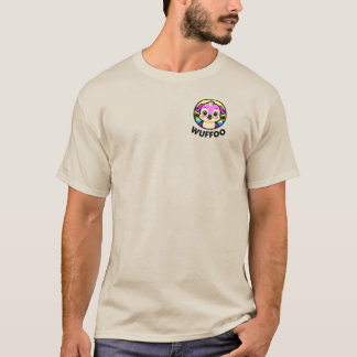 Wuffoo Adventures Cute Kawaii Puppy animation logo T-Shirt