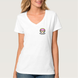 Wuffoo Adventures Cute Kawaii Puppy animation logo T-Shirt