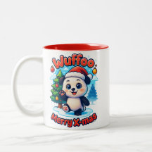 Wuffoo Poppi Frohe Weihnachten Kawaii 3D Feiertag 