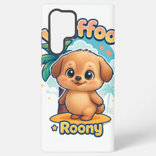 Wuffoo Roony Süßer Kawaii-Welpe Tropeninsel  Samsung Galaxy Hülle