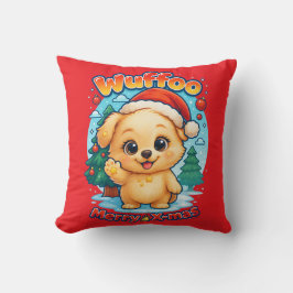 Wuffoo Starssie Frohe Weihnachten Kawaii 3D Feiert Kissen