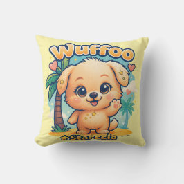 Wuffoo Starssie Kawaii Welpe Tropische Insel Kissen