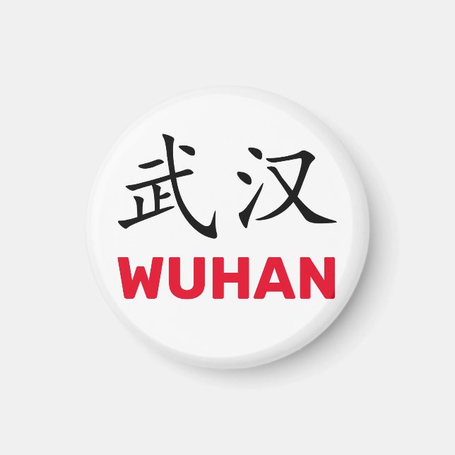 Wuhan, China Magnet (Vorne)