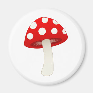 Wulstling Muscaria Pilz-Liebe Magnet