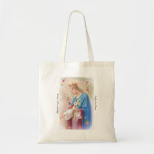 Wunde Virgin Mary Canvas Tote Tragetasche