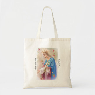Wunde Virgin Mary Canvas Tote Tragetasche