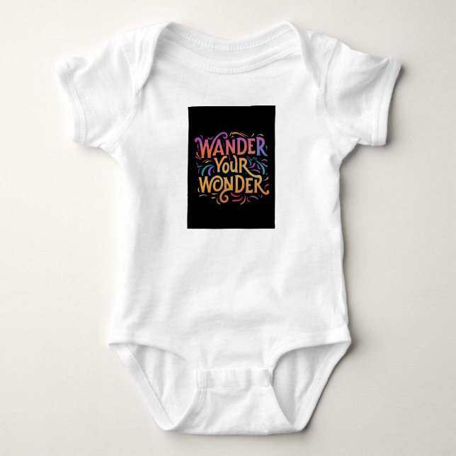 Wunder Baby Strampler (Vorderseite)
