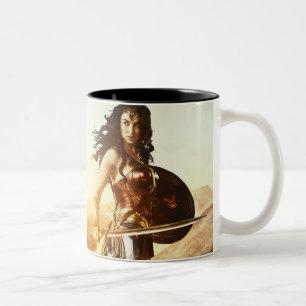 Wunder bei Sonnenuntergang Zweifarbige Tasse