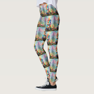Wunder: Das Rainbow-Unicorn-Eichhörnchen Leggings