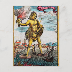 Wunder der antiken Welt Postkarte