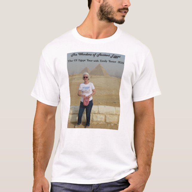 Wunder des alten Ägypten 2019 Tour T-Shirt (Vorderseite)