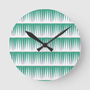 Wunder des Jahreszeit-Weihnachtsbaums Runde Wanduhr