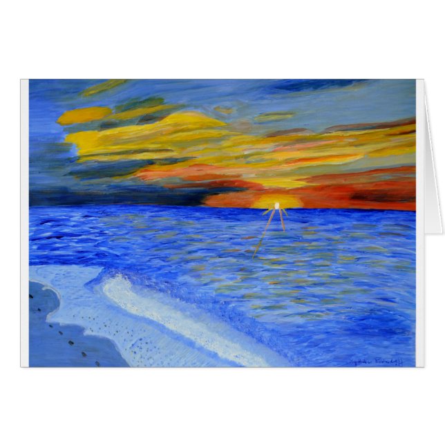 Wunder des Sonnenuntergangs (Vorderseite (Horizontal))