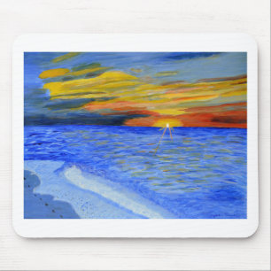 Wunder des Sonnenuntergangs Mousepad