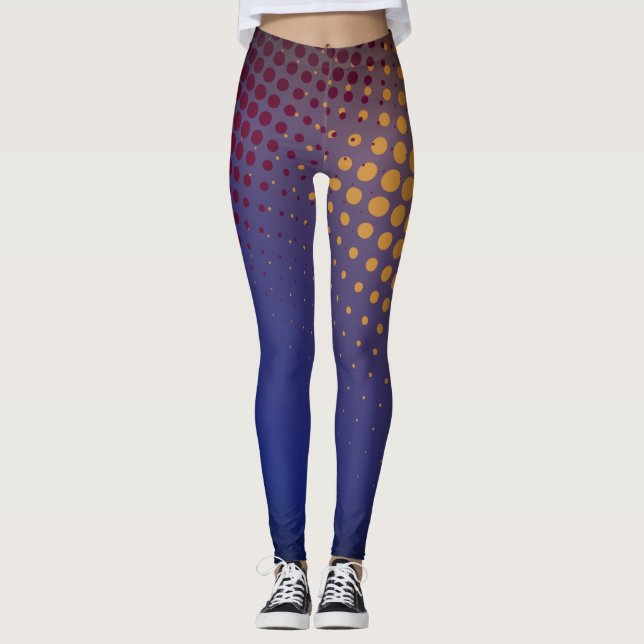 Wunder-Frau-ähnliche HalbtonComic-Buch-Leggings Leggings (Vorderseite)