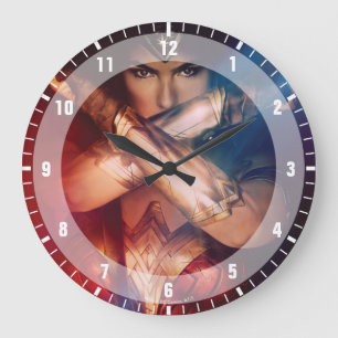 Wunder-Frauenblocker mit Armbändern Große Wanduhr