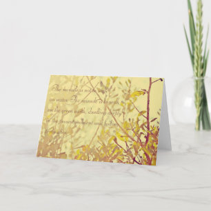 Wunder Grußkarte Karte