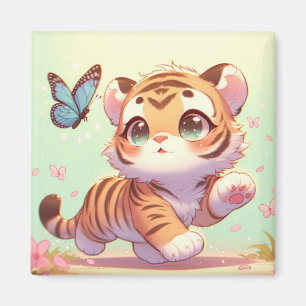 Wunder in den Augen eines Kätzchens Magnet