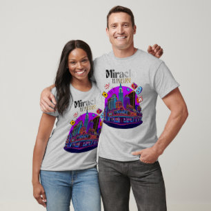 Wunder in Paradise Vegas Neon Grafik T-Shirt