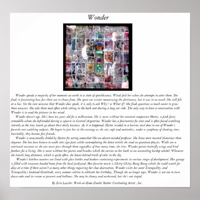 Wunder Poster (Vorne)