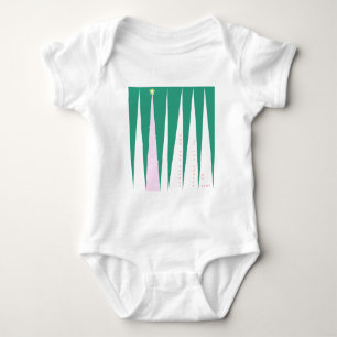 Wunder über den Weihnachtsbaum der Jahreszeit Baby Strampler