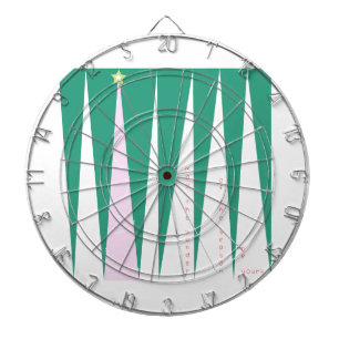Wunder über den Weihnachtsbaum der Jahreszeit Dartscheibe