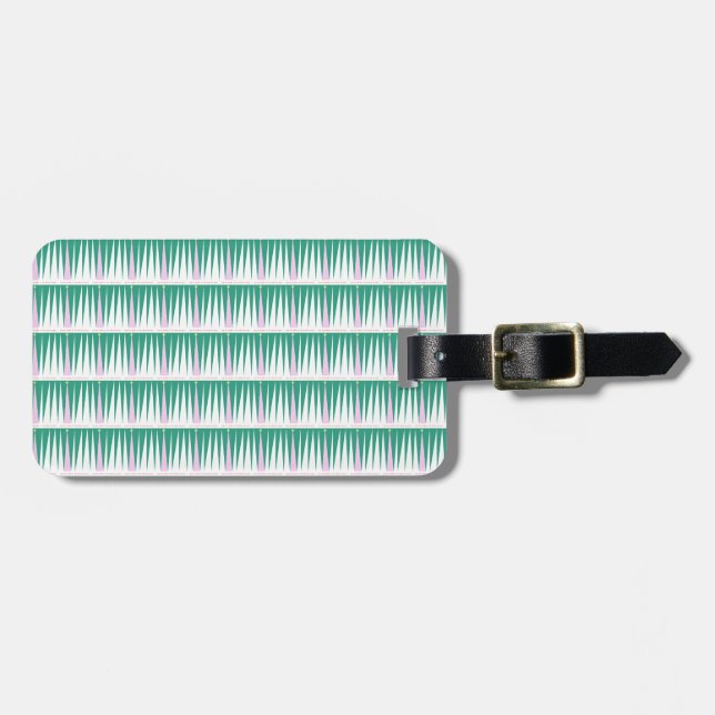 Wunder über den Weihnachtsbaum der Jahreszeit Gepäckanhänger (Vorderseite horizontal)