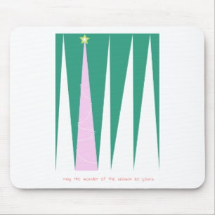 Wunder über den Weihnachtsbaum der Jahreszeit Mousepad