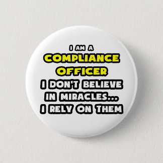 Wunder und Compliance Officer ... Funny Button