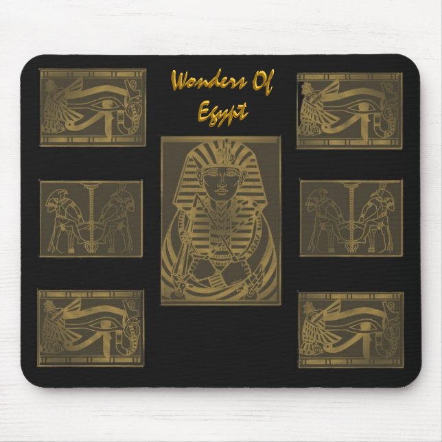 Wunder von Ägypten Bronze Mousepad (Vorne)