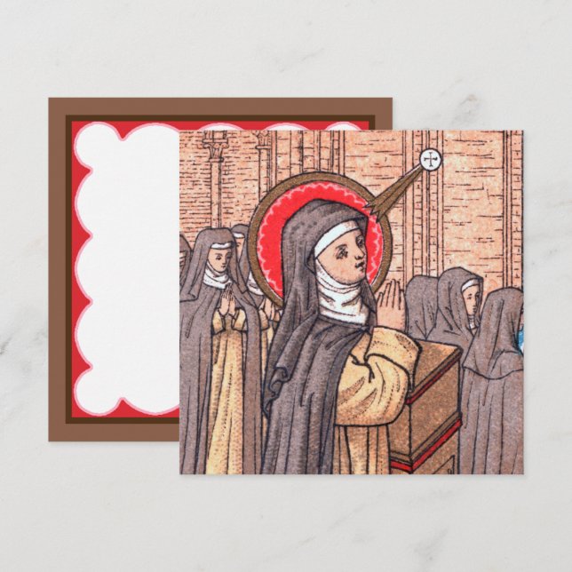 Wunder von Bl. Imelda Lambertini (Detail; VVP 010) (Vorne/Hinten)