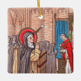 Wunder von Bl. Imelda Lambertini (VVP 010) Keramikornament