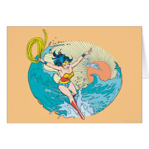 Wunder Woman Ocean Sky