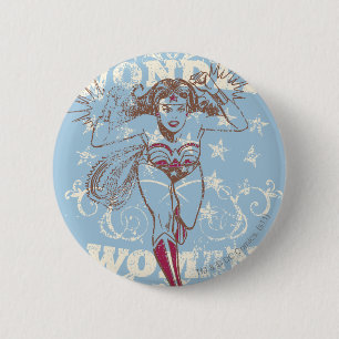 Wunder Woman Pow Button