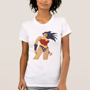 Wunder Woman Retro City Sunburge T-Shirt